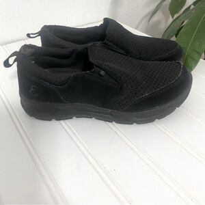 Emeril Lagasse Womens Oil & Slip-Resistant Shoes Slip-On Black Size 5.5